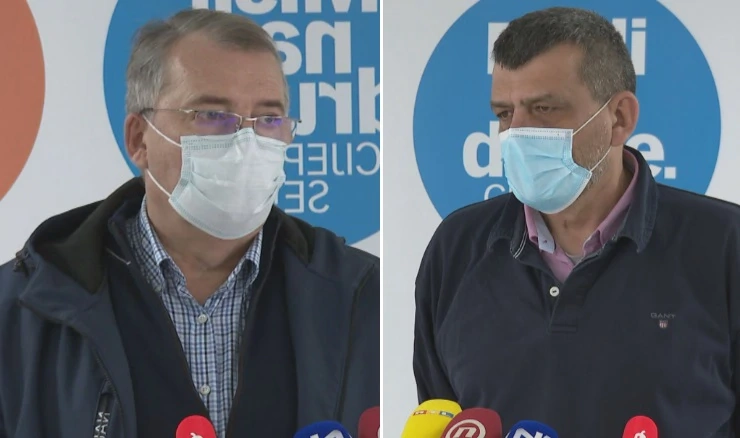 Krunoslav Capak i Bernard Kaić 