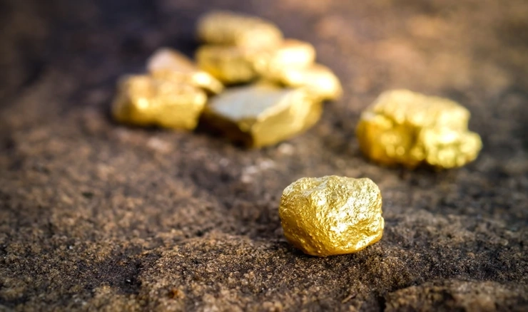 Zlato pronađeno u rudi