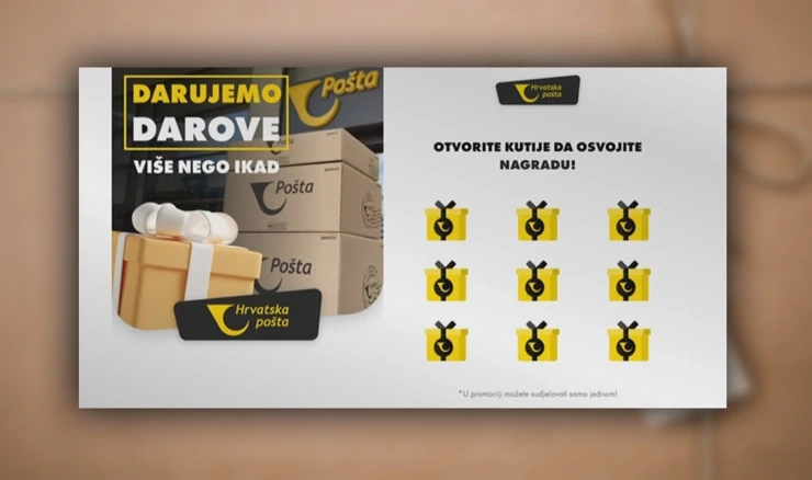 Ovako je izgledala lažna nagradna igra, koja s Hrvatskom poštom nije imala veze. I nije bila jedna, nego više njih u kratkom vremenskom razdoblju.