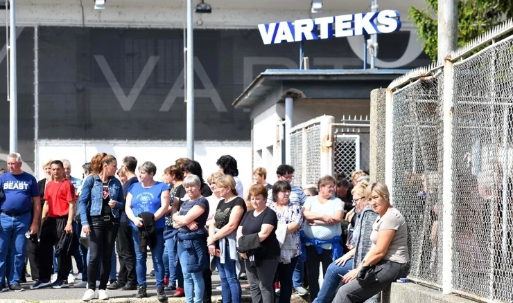 Štrajk radnika Varteksa 6.5.2024.