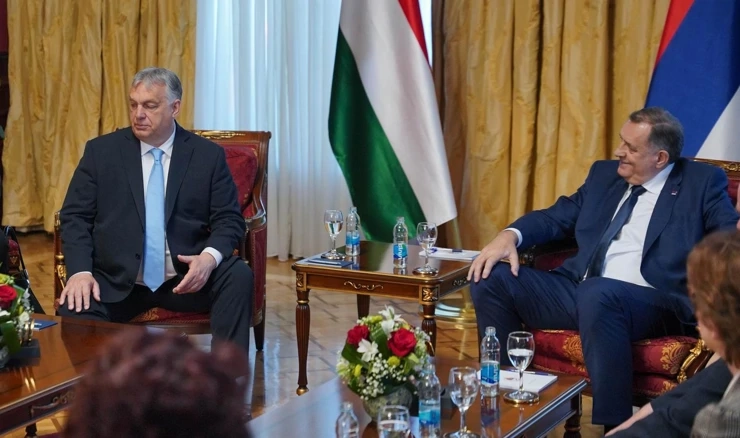 Orban i Dodik na poslovnom forumu 2024.