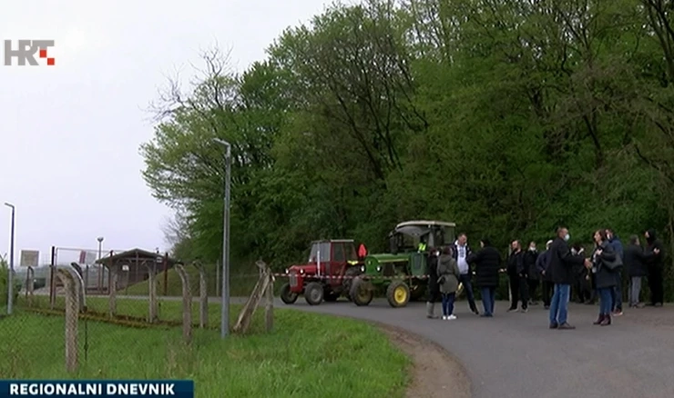 Prosvjed u Daruvaru: zapriječili ulaz u odlagalište otpada