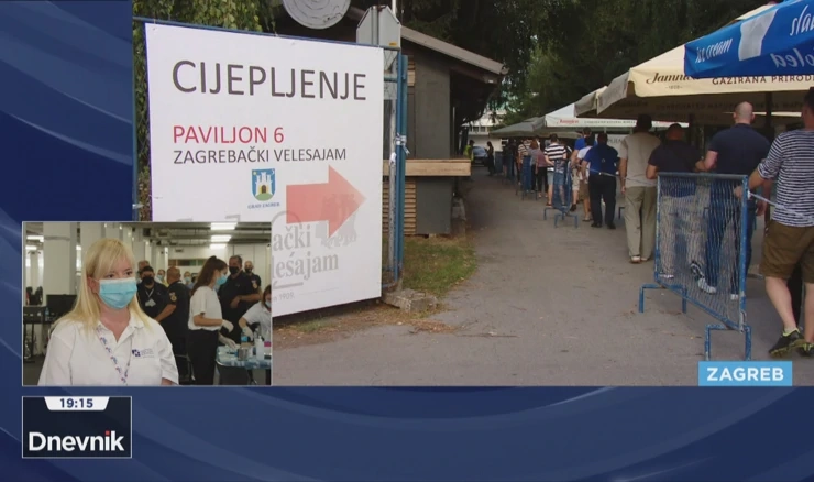 Cijepljanje na Zagrebačkom velesajmu