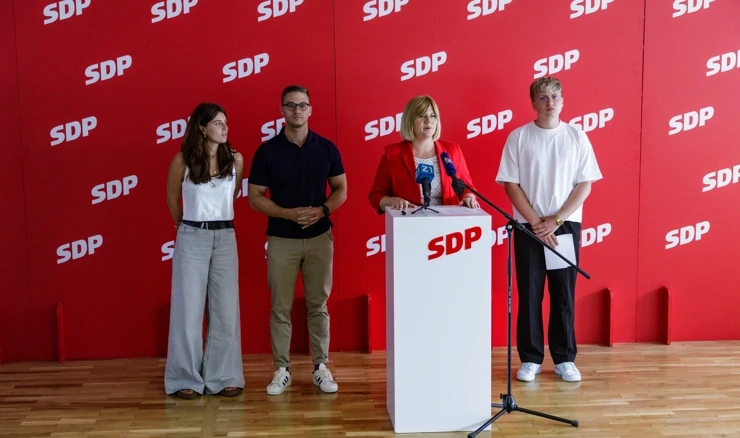 Konferencija za medije Foruma mladih SDP-a