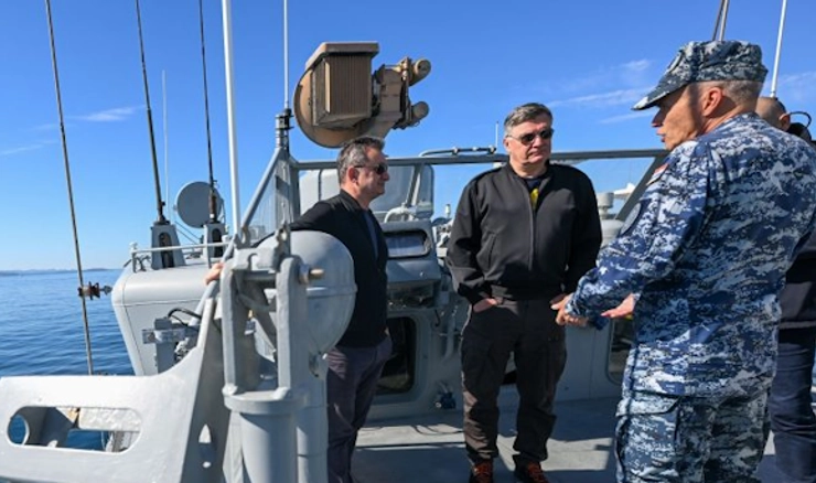 Predsjednik Republike i vrhovni zapovjednik Oružanih snaga Zoran Milanović