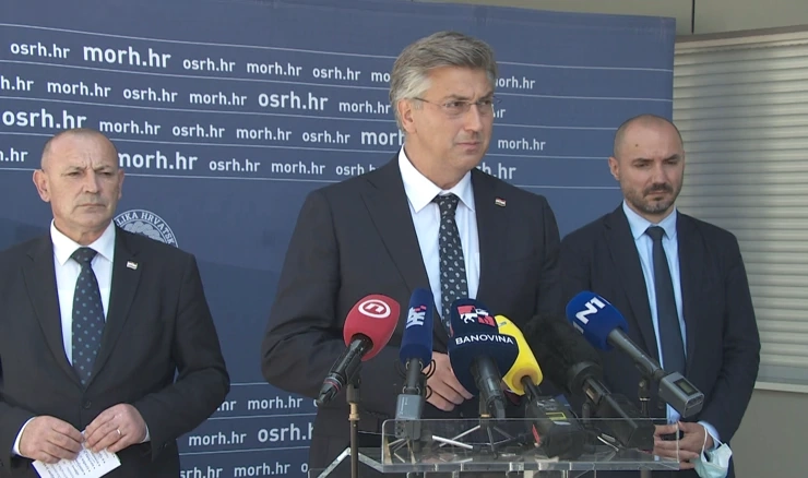 Plenković u Petrinji