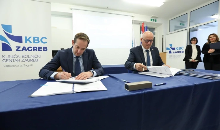 Potpisivanje ugovora o rekonstrukciji KBC-a Zagreb