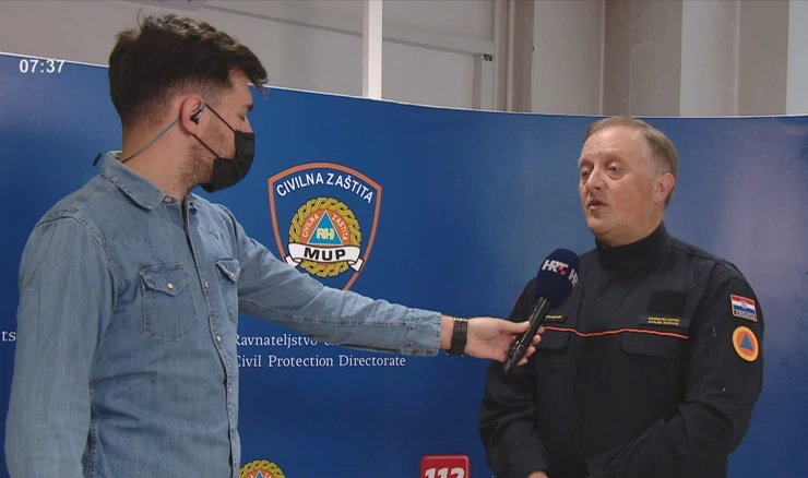 Načelnik sektora za smanjenje rizika od katastrofa Civilne zaštite RH Dražen Štajduhar