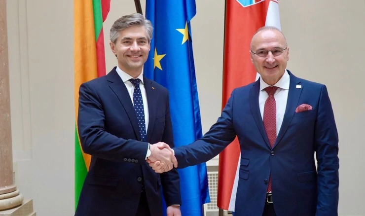 Gordan Grlić Radman i Kestutis Budrys