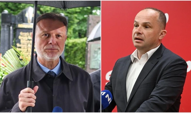 Gordan Jandroković i Siniša Hajdaš Dončić