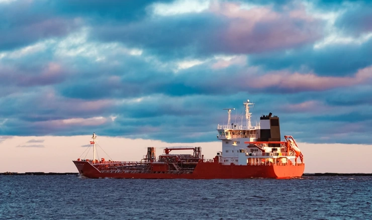 Tanker u Baltičkom moru