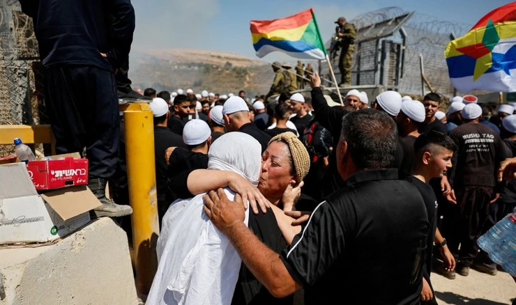 Granica Sirije i okupirane Golanske visoravni