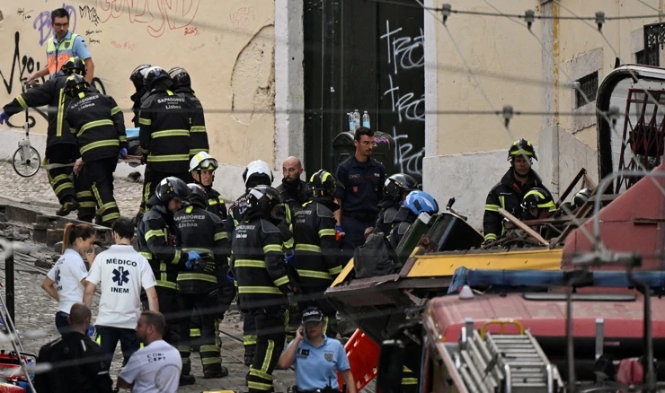 Mjesto nesreće u Lisabonu