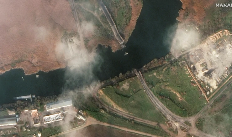 Objavljena snimka eksplozije na brani