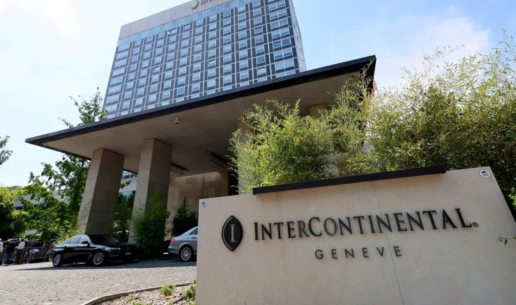 Hotel Intercontinental u Ženevi, mjesto održavanja pregovora
