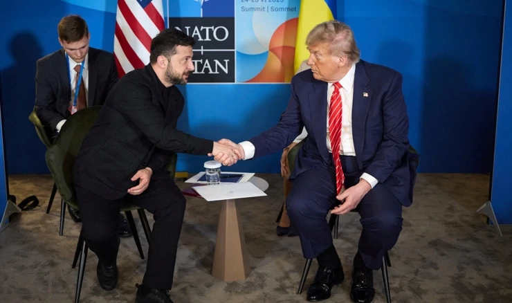 Trump i Zelenski, arhivska fotografija
