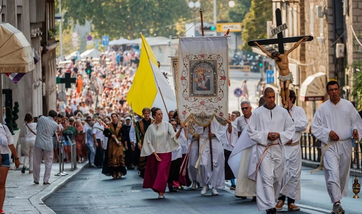 Blagdan Velike Gospe, arhiva