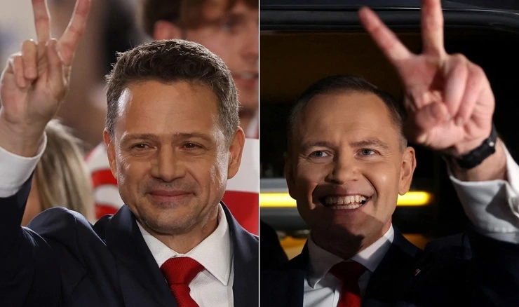 Karol Nawrocki / Rafal Trzaskowski