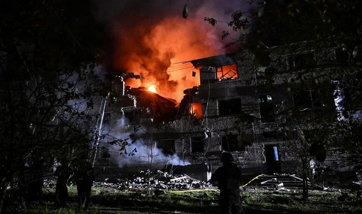 Ruski napad na Zaporižju 2. svibnja