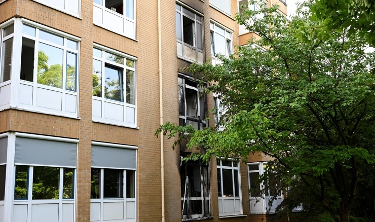 Požar u bolnici u Hamburgu