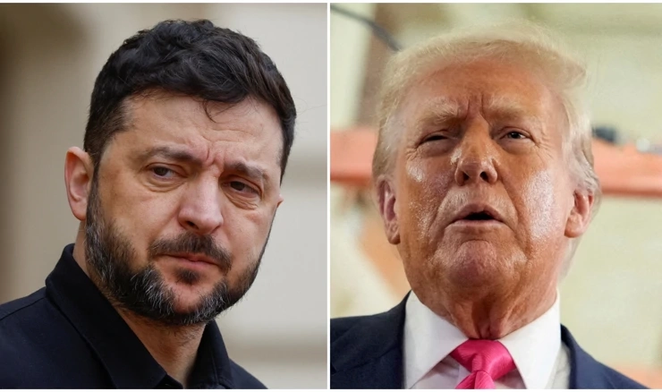 Zelenski i Trump