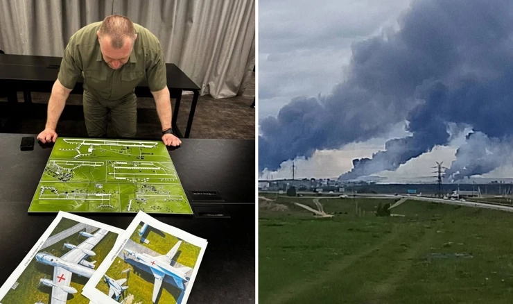 Šef SBU-a Vasil Maliuk / Napadnuta ruska zračna baza