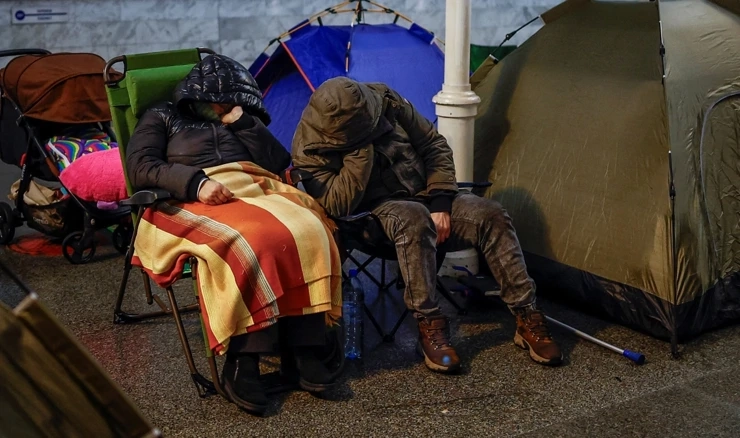 Metro u Kijevu tijekom uzbune