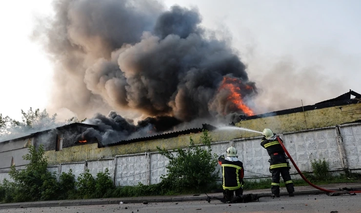 Novi masovni ruski zračni napadi