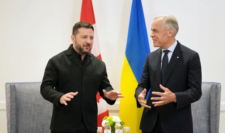 Zelenski se sastao s kanadskim premijerom Markom Carnyjem