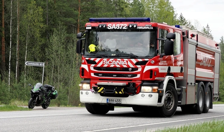 Sudar dvaju helikoptera u Finskoj