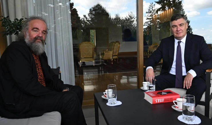 Miljenko Jergović i Zoran Milanović