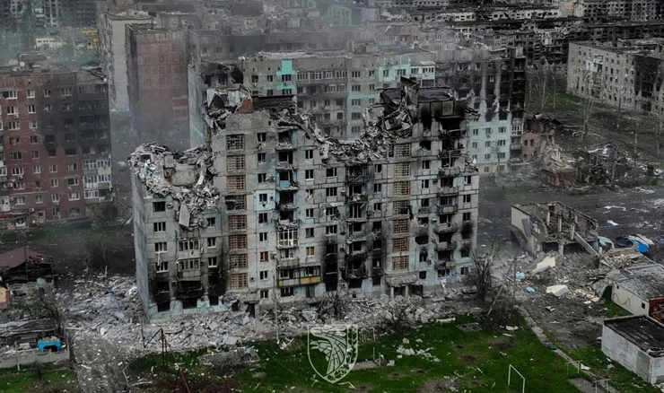 U Bahmutu intenzitet borbi pao