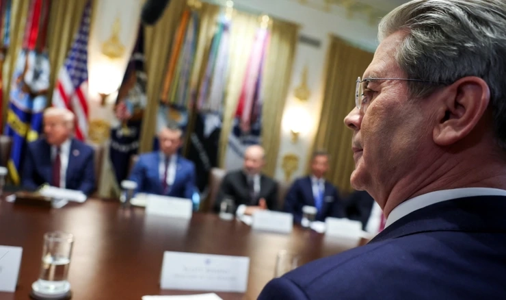 Bessent na sastanku kabineta u Bijeloj kući