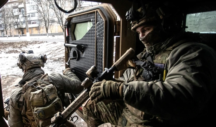 Ukrajinski vojnici u Donbasu