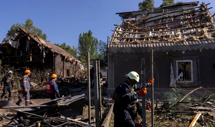 Ukrajinski napadi na Zaporižje