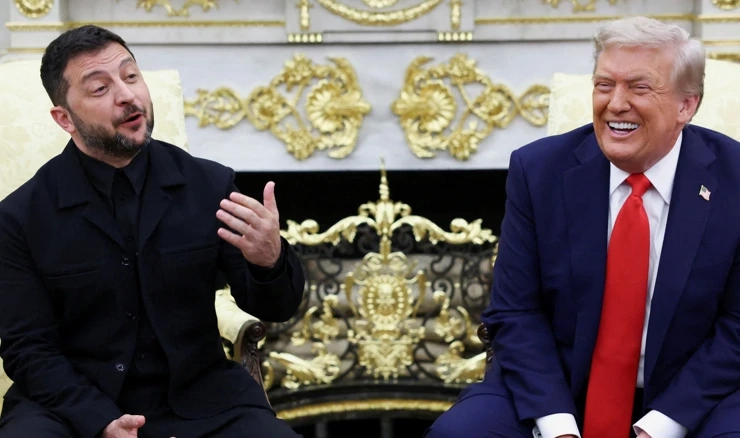 Ukrajinski predsjednik Volodimir Zelenski i američki predsjednik Donald Trump