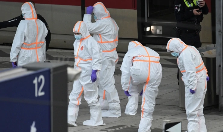 Očevid nakon napada nožem u Hamburgu