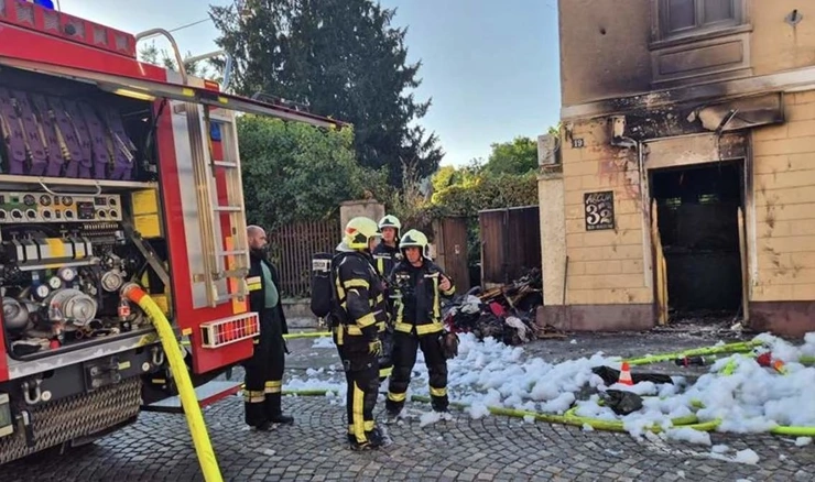 Požar u kemijskoj čistionici u Samoboru