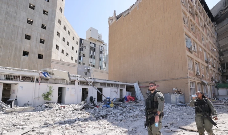 Pogođena izraelska bolnica