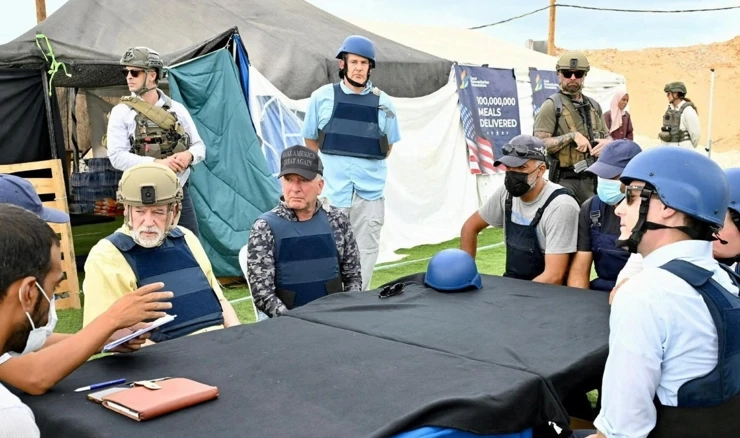 Steve Witkoff i Mike Huckabee u Gazi