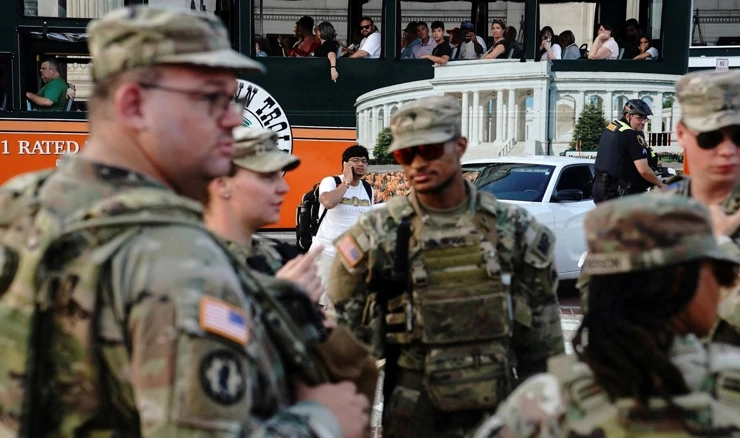 Nacionalna garda na ulicama Washingtona
