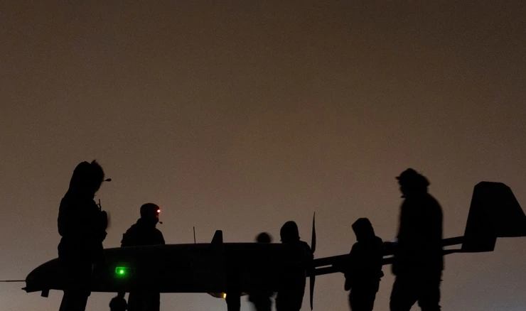 Lansiranje ukrajinskog drona N-196 Liutyi