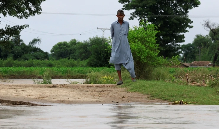 Monsunske kiše podižu nivo vode rijeke Sutlej