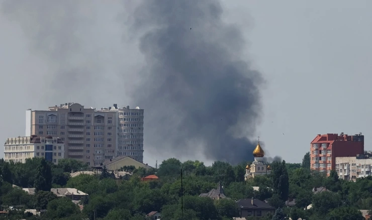Žestoki napadi na Doneck