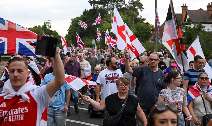 Prosvjedi u Velikoj Britaniji