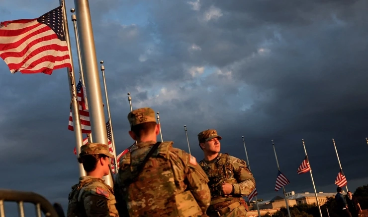 Pripadnici Nacionalne garde u Washingtonu